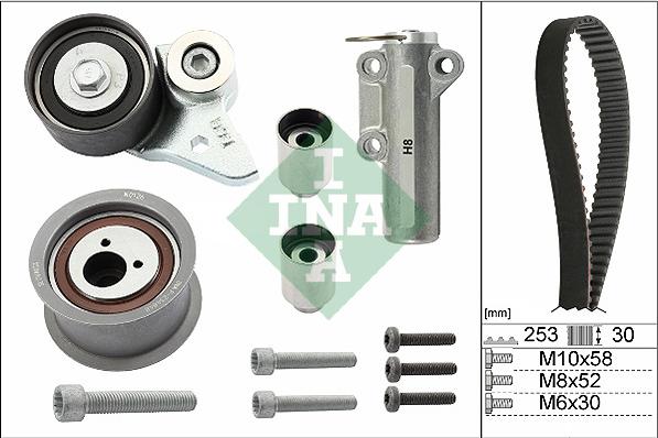 Wilmink Group WG1251819 - Komplet zupčastog remena www.molydon.hr