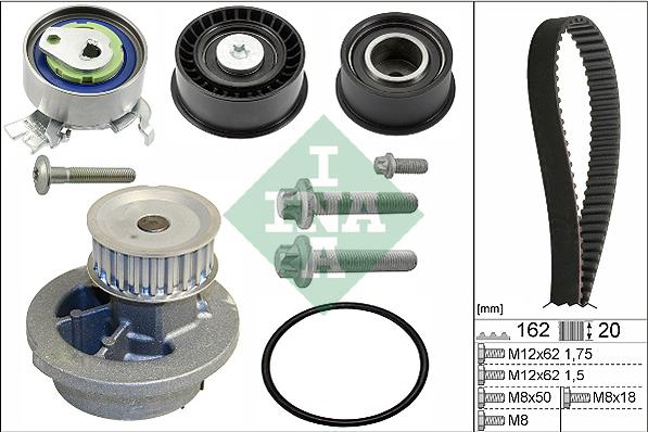 Wilmink Group WG1251799 - Vodena pumpa sa kompletom zupčastog remena www.molydon.hr