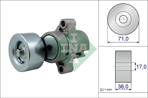 Wilmink Group WG1253561 - Natezač remena, klinasti rebrasti remen  www.molydon.hr