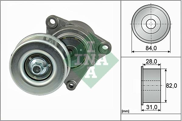 Wilmink Group WG1253516 - Natezač remena, klinasti rebrasti remen  www.molydon.hr