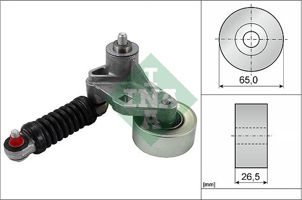 Wilmink Group WG1253289 - Natezač remena, klinasti rebrasti remen  www.molydon.hr