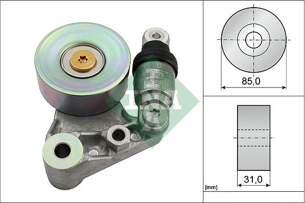 Wilmink Group WG1253275 - Natezač remena, klinasti rebrasti remen  www.molydon.hr