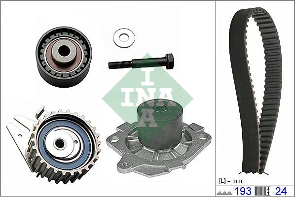 Wilmink Group WG1252048 - Vodena pumpa sa kompletom zupčastog remena www.molydon.hr