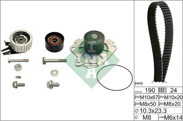 Wilmink Group WG1252051 - Vodena pumpa sa kompletom zupčastog remena www.molydon.hr