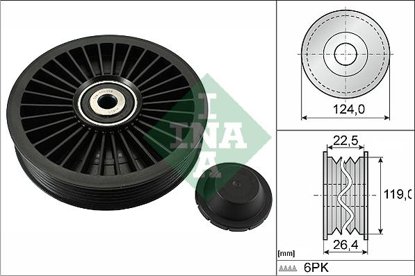 Wilmink Group WG1252833 - Vodeći valjak , klinasti rebrasti remen  www.molydon.hr