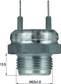 Wilmink Group WG1265976 - Prekidač temperature, ventilator radijatora / klima uređaja www.molydon.hr