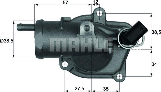 Wilmink Group WG1262802 - Termostat, rashladna tekućinu www.molydon.hr