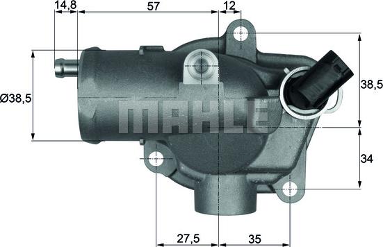 Wilmink Group WG1262796 - Termostat, rashladna tekućinu www.molydon.hr