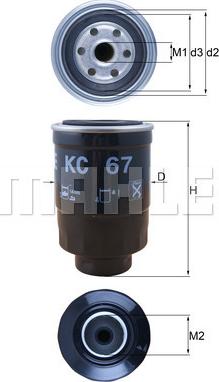 Wilmink Group WG1214844 - Filter za gorivo www.molydon.hr