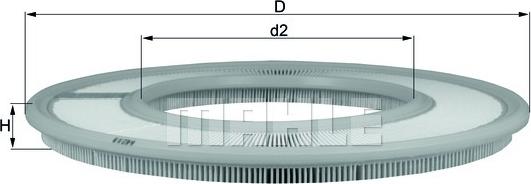 Wilmink Group WG1216690 - Filter za zrak www.molydon.hr