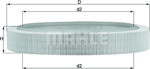 Wilmink Group WG1216618 - Filter za zrak www.molydon.hr