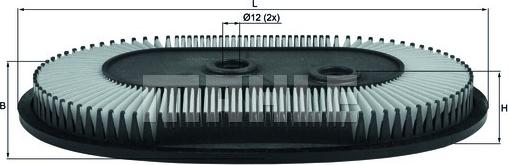 Wilmink Group WG1216851 - Filter za zrak www.molydon.hr