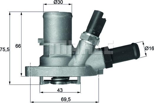 Wilmink Group WG1217596 - Termostat, rashladna tekućinu www.molydon.hr