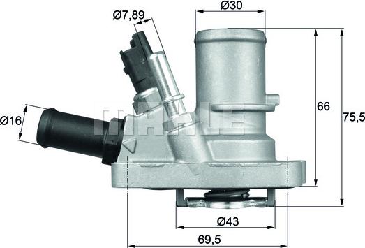 Wilmink Group WG1217591 - Termostat, rashladna tekućinu www.molydon.hr