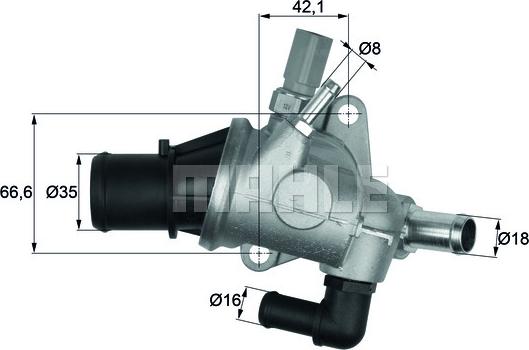 Wilmink Group WG1217603 - Termostat, rashladna tekućinu www.molydon.hr