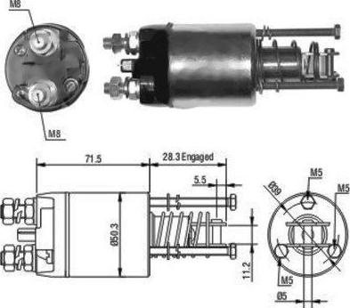 Wilmink Group WG1748251 - Elektromagnetni Prekidač, starter www.molydon.hr