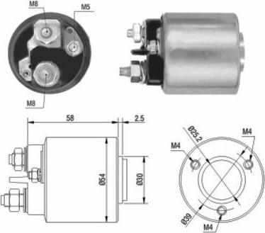 Wilmink Group WG1748220 - Elektromagnetni Prekidač, starter www.molydon.hr