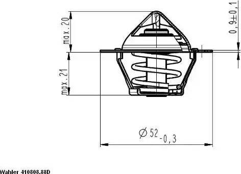 Wilmink Group WG1700061 - Termostat, rashladna tekućinu www.molydon.hr