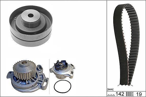 Wilmink Group WG1710015 - Vodena pumpa sa kompletom zupčastog remena www.molydon.hr