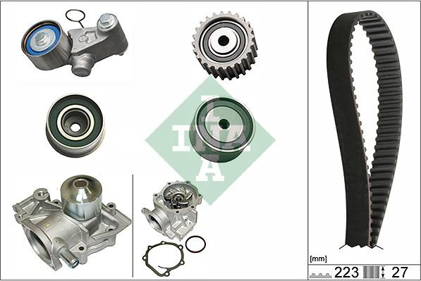 Wilmink Group WG1710038 - Vodena pumpa sa kompletom zupčastog remena www.molydon.hr