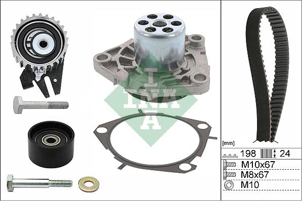 Wilmink Group WG1710075 - Vodena pumpa sa kompletom zupčastog remena www.molydon.hr