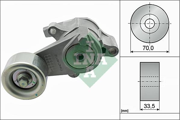 Wilmink Group WG1710190 - Natezač remena, klinasti rebrasti remen  www.molydon.hr