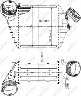 Wilmink Group WG1724104 - Intercooler, hladnjak www.molydon.hr