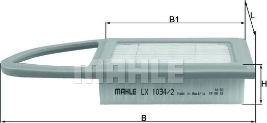 Wilmink Group WG1724320 - Filter za zrak www.molydon.hr