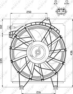 Wilmink Group WG1720454 - Ventilator, hladjenje motora www.molydon.hr