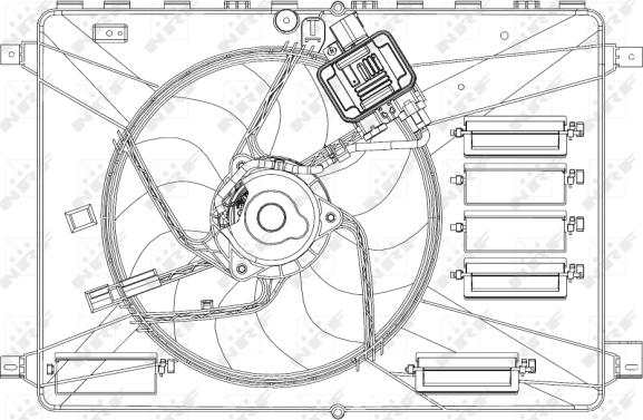 Wilmink Group WG1720576 - Ventilator, hladjenje motora www.molydon.hr