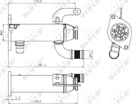 Wilmink Group WG1720691 - Hladnjak, EGR recirkulacija Ispušnih plinova www.molydon.hr