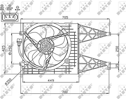 Wilmink Group WG1720669 - Ventilator, hladjenje motora www.molydon.hr