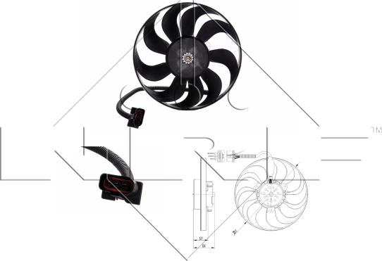 Wilmink Group WG1720360 - Ventilator, hladjenje motora www.molydon.hr