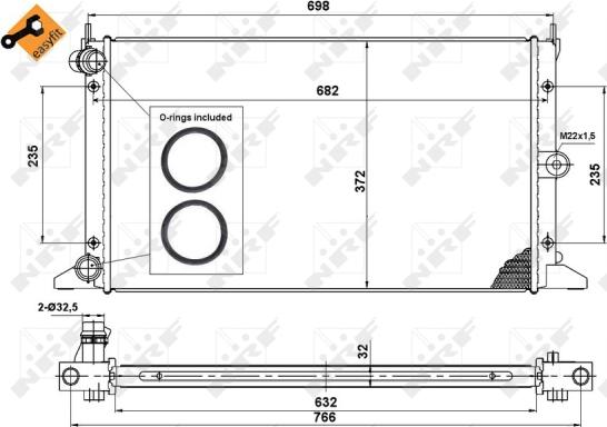 Wilmink Group WG1721403 - Hladnjak, hladjenje motora www.molydon.hr