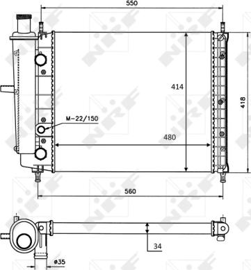 Wilmink Group WG1723104 - Hladnjak, hladjenje motora www.molydon.hr