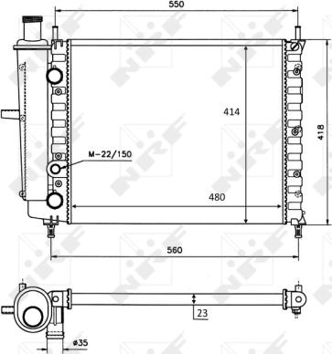 Wilmink Group WG1723105 - Hladnjak, hladjenje motora www.molydon.hr