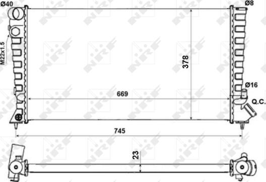 Wilmink Group WG1723185 - Hladnjak, hladjenje motora www.molydon.hr