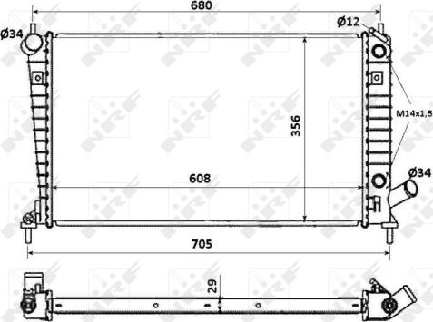 Wilmink Group WG1723309 - Hladnjak, hladjenje motora www.molydon.hr