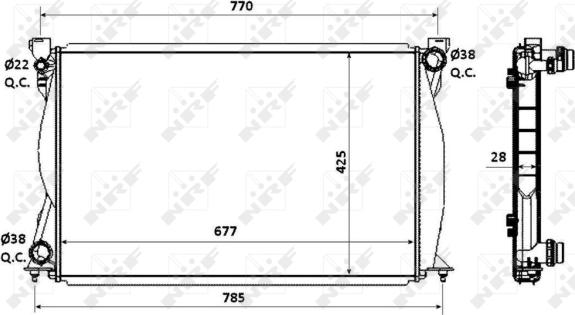 Wilmink Group WG1723317 - Hladnjak, hladjenje motora www.molydon.hr