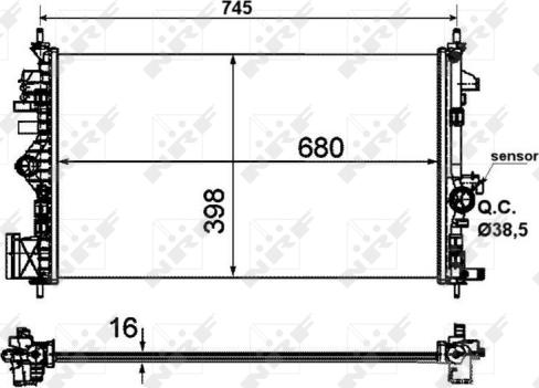 Wilmink Group WG1722589 - Hladnjak, hladjenje motora www.molydon.hr