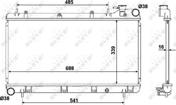 Wilmink Group WG1722523 - Hladnjak, hladjenje motora www.molydon.hr