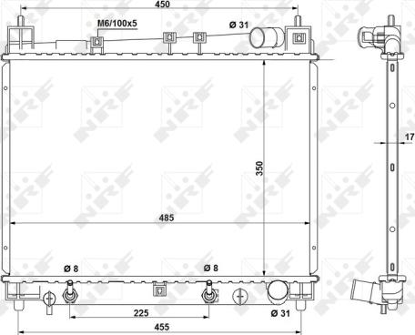 Wilmink Group WG1722143 - Hladnjak, hladjenje motora www.molydon.hr