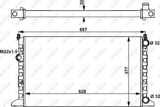 Wilmink Group WG1722857 - Hladnjak, hladjenje motora www.molydon.hr