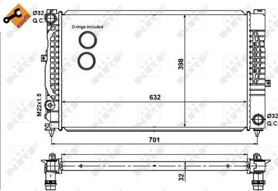 Wilmink Group WG1722748 - Hladnjak, hladjenje motora www.molydon.hr