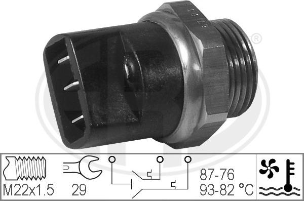 Wilmink Group WG1777053 - Prekidač temperature, ventilator radijatora / klima uređaja www.molydon.hr