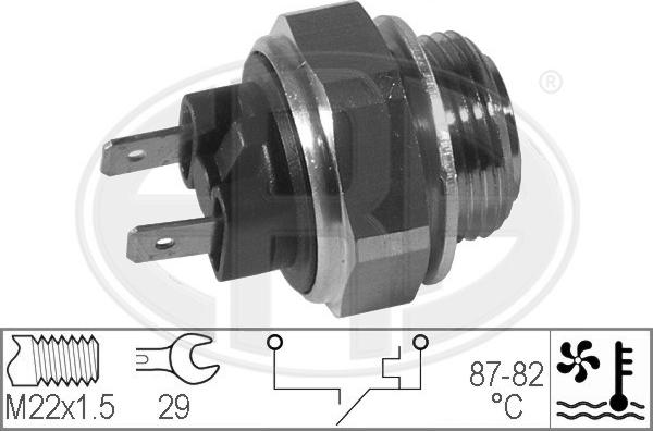 Wilmink Group WG1777014 - Prekidač temperature, ventilator radijatora / klima uređaja www.molydon.hr