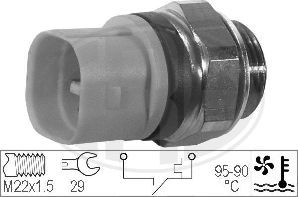 Wilmink Group WG1777087 - Prekidač temperature, ventilator radijatora / klima uređaja www.molydon.hr