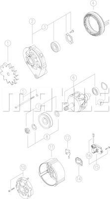 Wilmink Group WG2043559 - Alternator www.molydon.hr