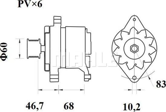 Wilmink Group WG2043702 - Alternator www.molydon.hr