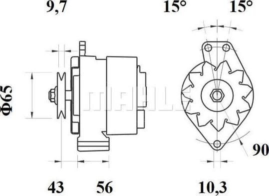 Wilmink Group WG2043736 - Alternator www.molydon.hr